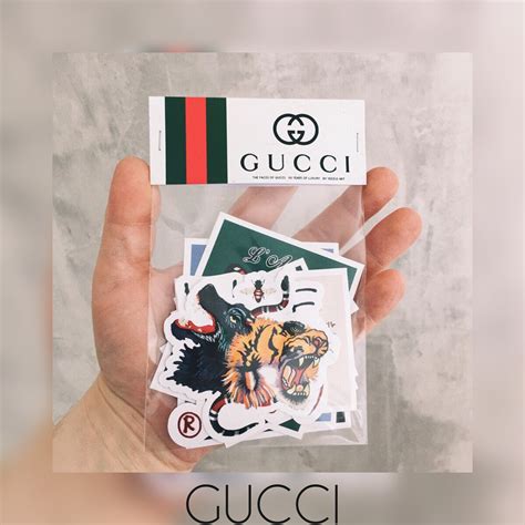 supreme sticker gucci|Supreme Gucci Stickers .